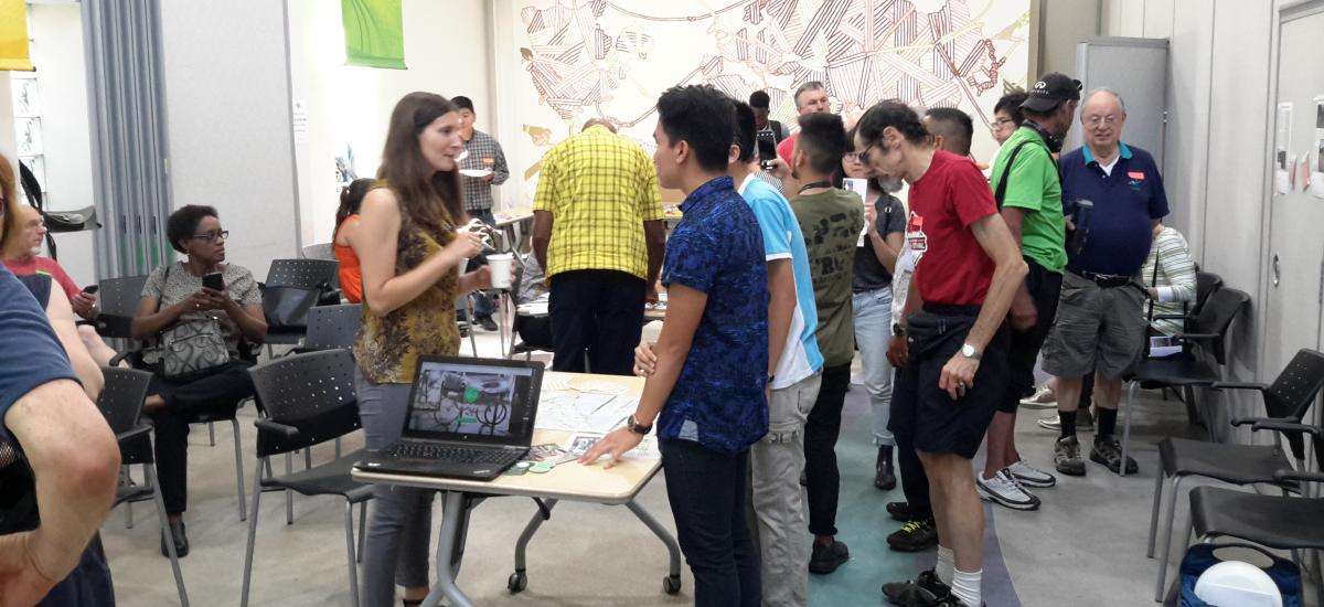 Advocates mingle at the Scarborough District Advocacy Summit in June 2018