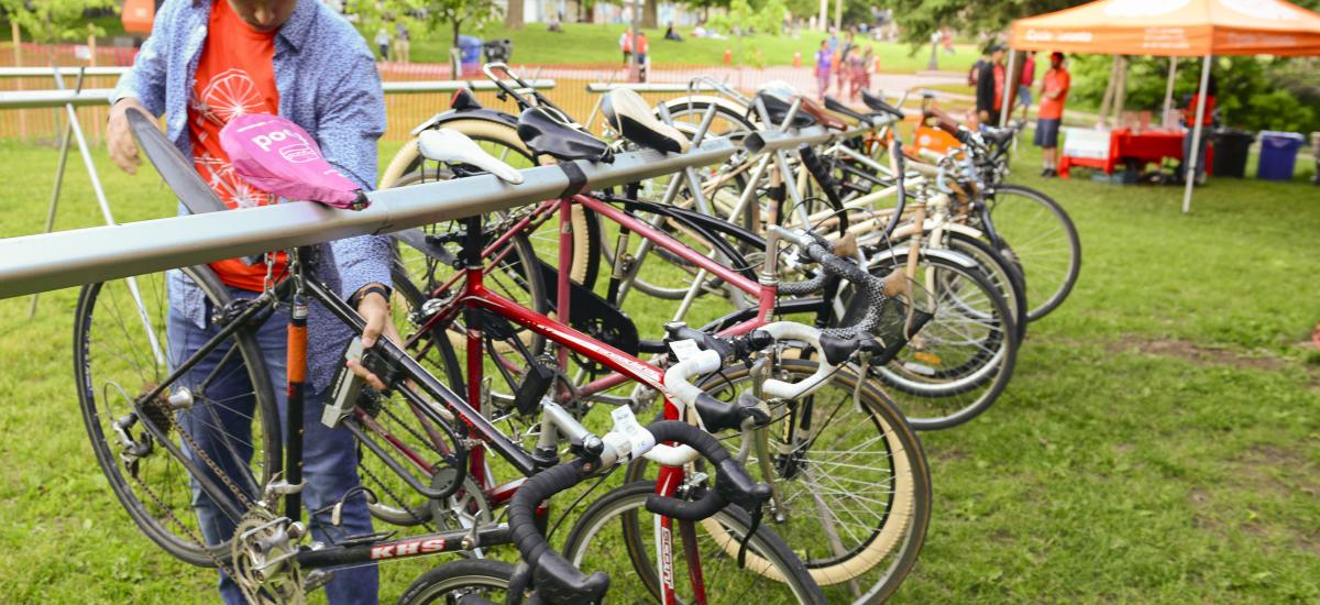 Trinity Bellwoods Bike Valet