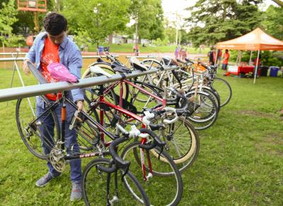 Trinity Bellwoods Bike Valet