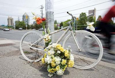 Ghost bike