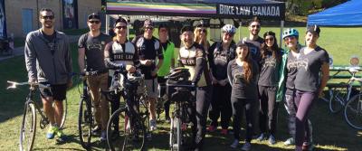 Bike Law team at 2017 Ride for safe streets