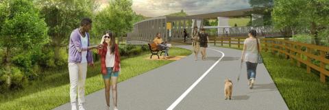 Rendering of mid humber gap