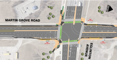 Martin Grove Road plan