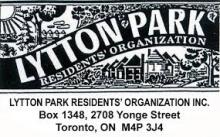 Lytton Park Residents Association logo