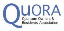 Quantum Owners and Residents Association (QuORA) logo