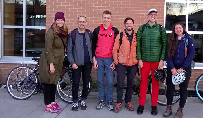 Our 2017 canvass team on Danforth Ave