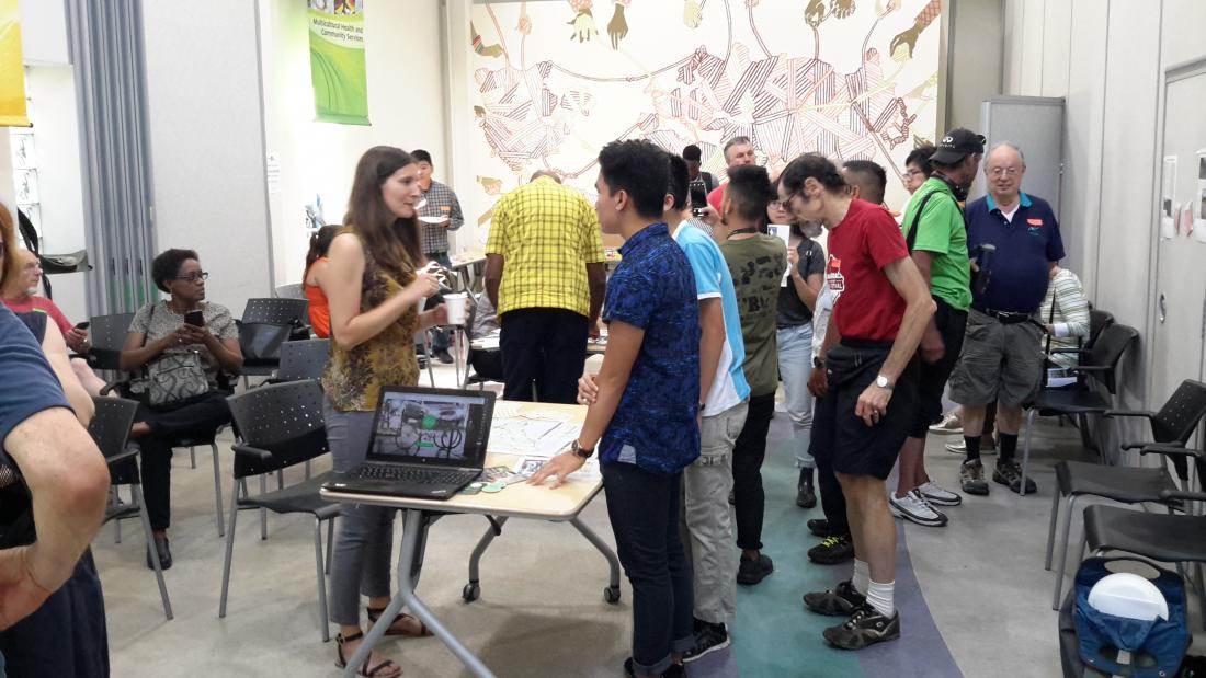 Advocates mingle at the Scarborough District Advocacy Summit in June 2018