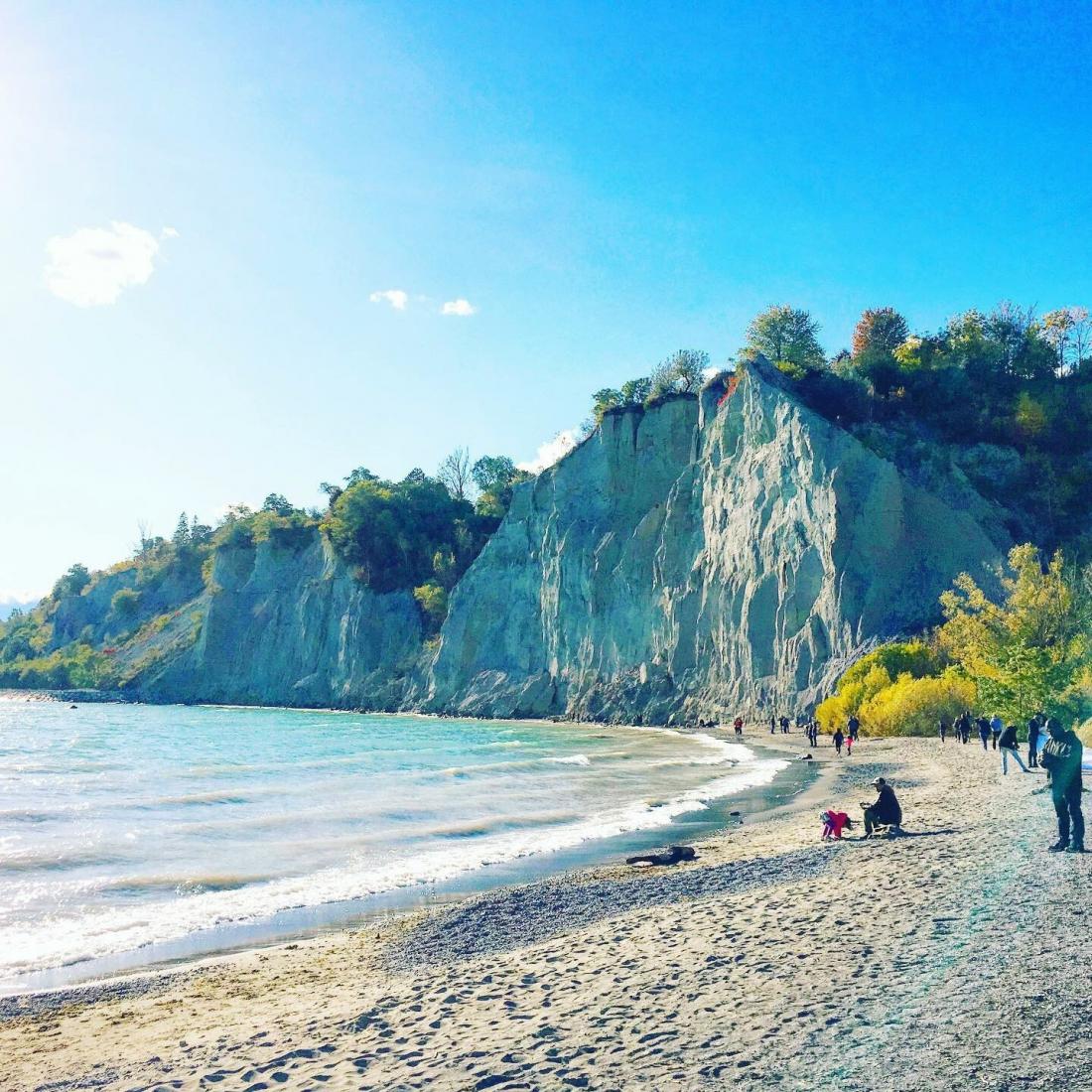 Becky Katz trip to the Scarborough Bluffs