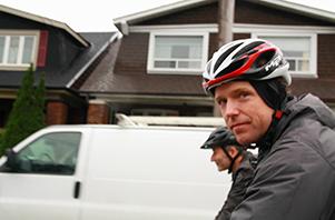 Executive Director Jared cycling