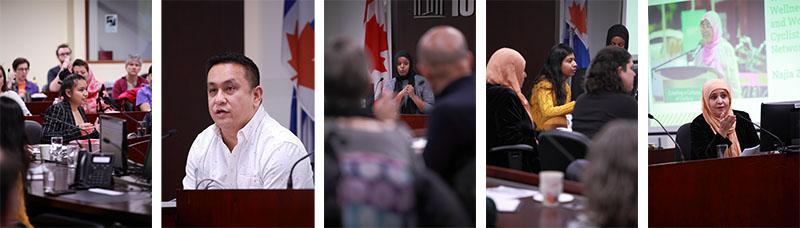 Meaningful Community Engagement panel speaks at the Cycle Toronto Advocacy Forum